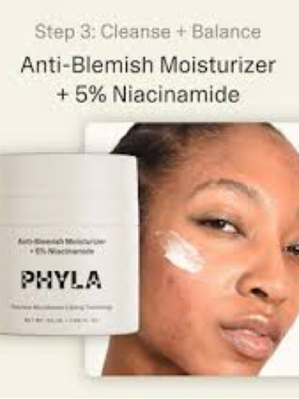 PHYLA Phluff Moisturizer ~ Deep Hydration + Microbiome Friendly 1.69 fl oz